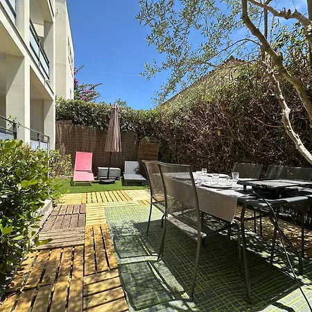 Cosy Garden T2 4p Proche Odysseum Et Gares Clim Wifi Jardin モンペリエ